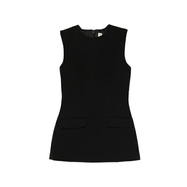 トーテム レディース シャツ トップス Pocket sleeveless top Black｜asty