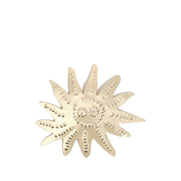 ビンバ イ ローラ レディース ヘアアクセサリー アクセサリー Sun-motif hair clip Gold|asty
