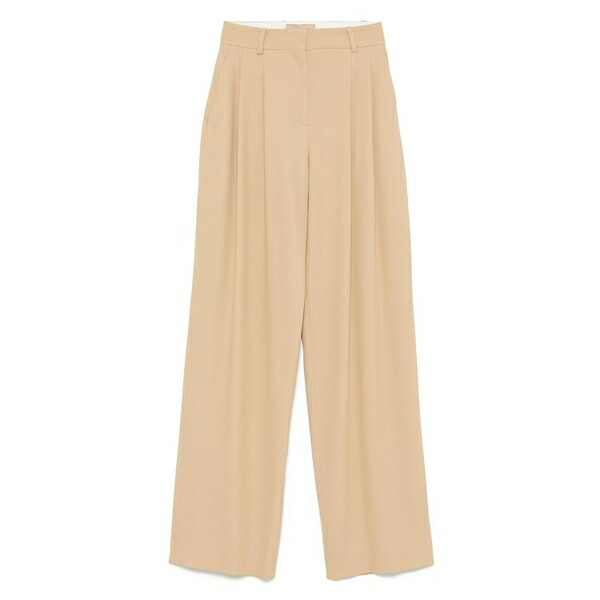 エルマンノ シェルヴィーノ レディース カジュアルパンツ ボトムス Pleated trousers Neutrals|asty