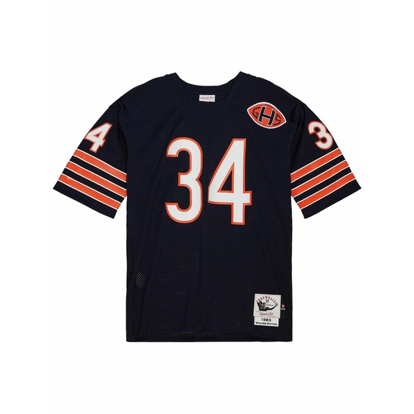 ミッチェル&ネス メンズ Tシャツ トップス Nfl dark "bears 1983 walter payton" jersey Blue｜asty