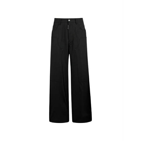 ディースクエアード メンズ カジュアルパンツ ボトムス Utility2 tailored loose carpenter pant Black｜asty