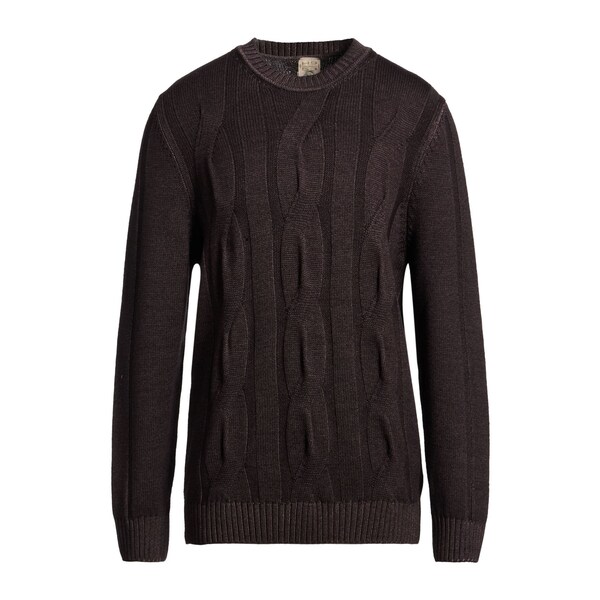 【貨物輸送無料】 エイチ953 メンズ 編み物\u0026プルオーバー アウター Sweaters Brown