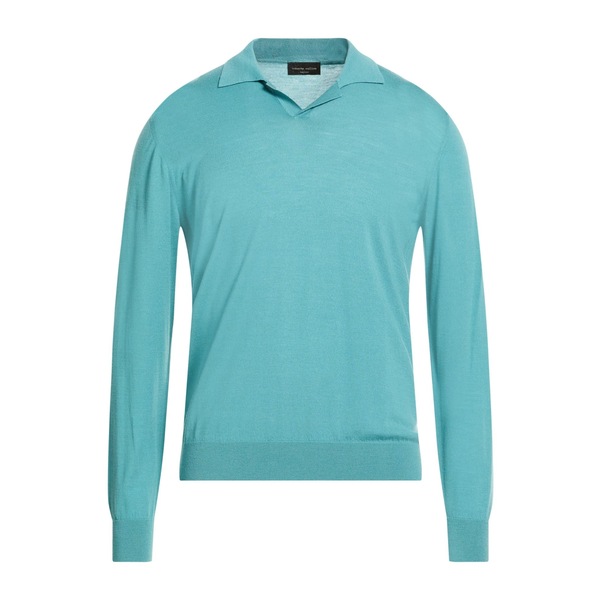 【送料無料】 ロベルトコリーナ メンズ ニット&セーター アウター Sweaters Green｜asty