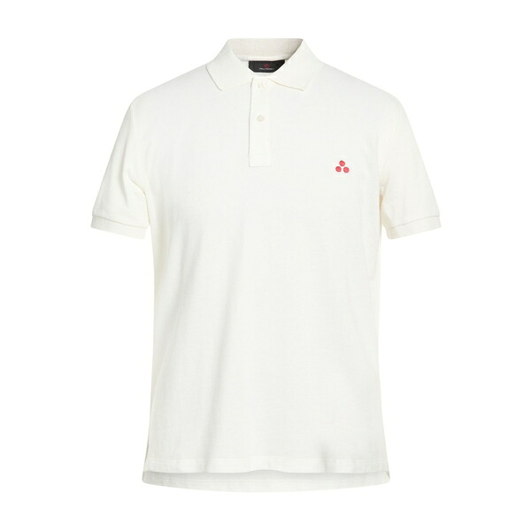 【送料無料】 ピューテリー メンズ Tシャツ トップス Polo shirts White｜asty