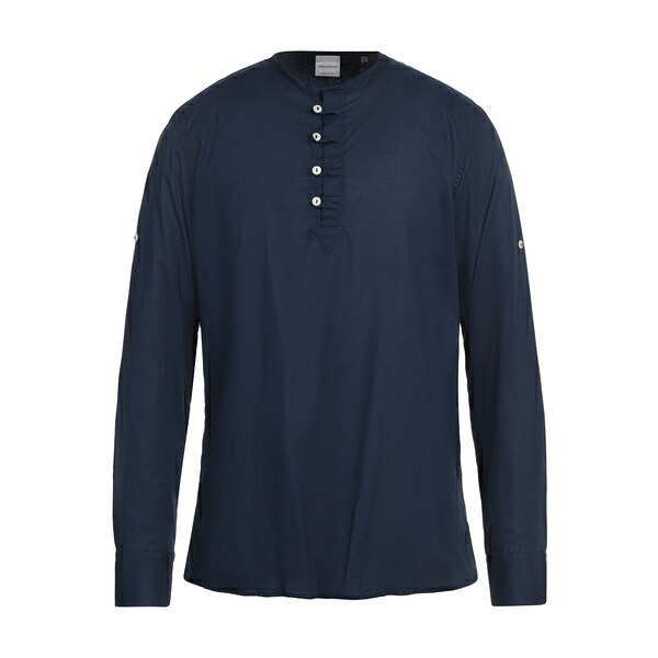 【送料無料】 プリモエンポリオ メンズ シャツ トップス Shirts Blue｜asty