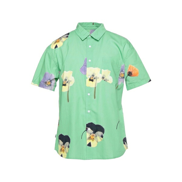 【送料無料】 オベイ メンズ シャツ トップス Shirts Green