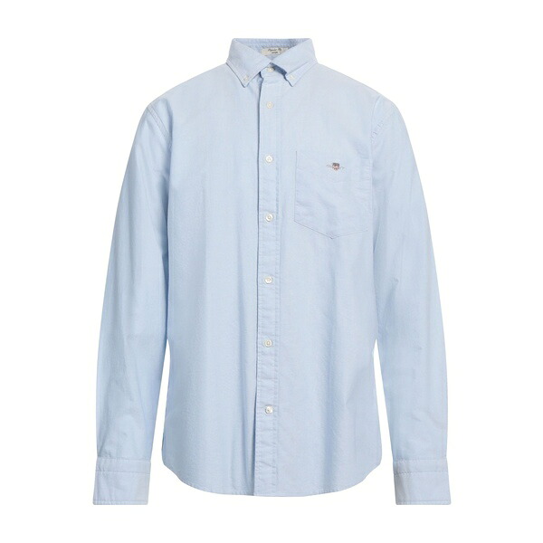 【送料無料】 ガント メンズ シャツ トップス Shirts Azure