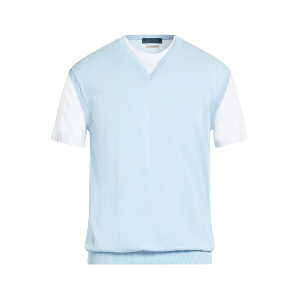 【送料無料】 ダニエル フィエゾリ メンズ ニット&セーター アウター Sweaters Azure｜asty
