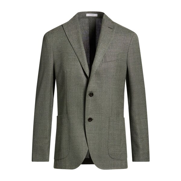 【送料無料】 ボリオリ メンズ ジャケット&ブルゾン アウター Blazers Green|asty