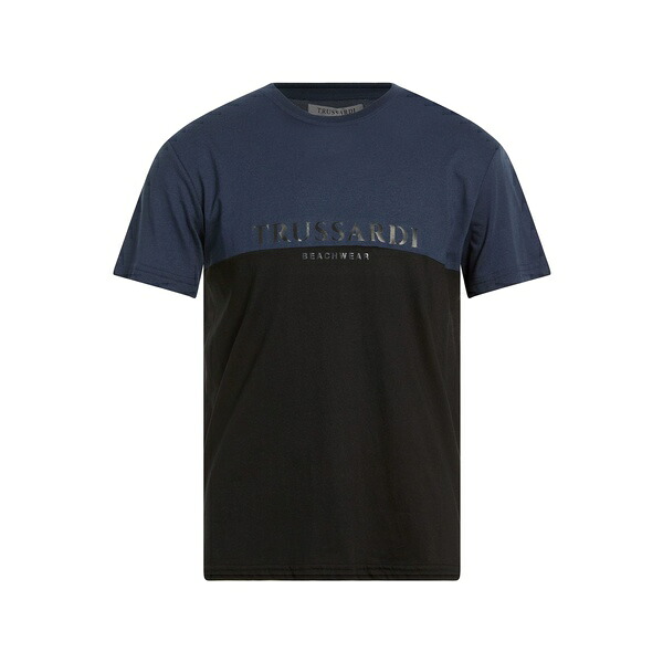 【送料無料】 トラサルディ メンズ Tシャツ トップス T-shirts Black