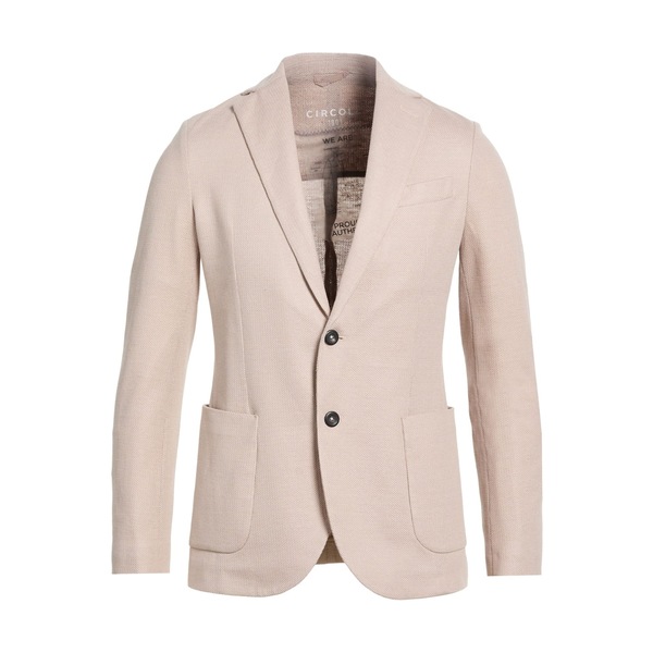 【送料無料】 チルコロ1901 メンズ ジャケット＆ブルゾン アウター Blazers Beige