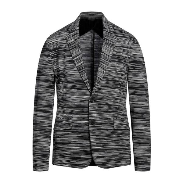 【送料無料】 ミッソーニ メンズ ジャケット＆ブルゾン アウター Blazers Black｜asty