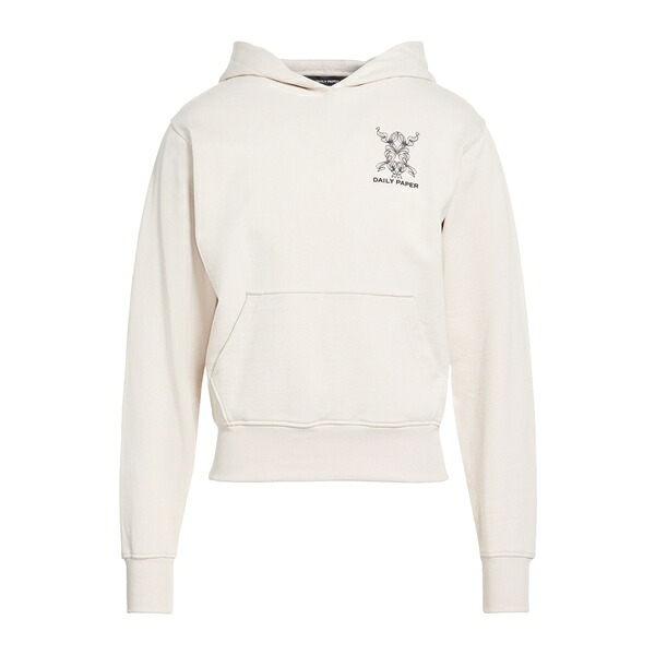 【送料無料】 デイリー・ペーパー メンズ パーカー・スウェットシャツ アウター Sweatshirts White
