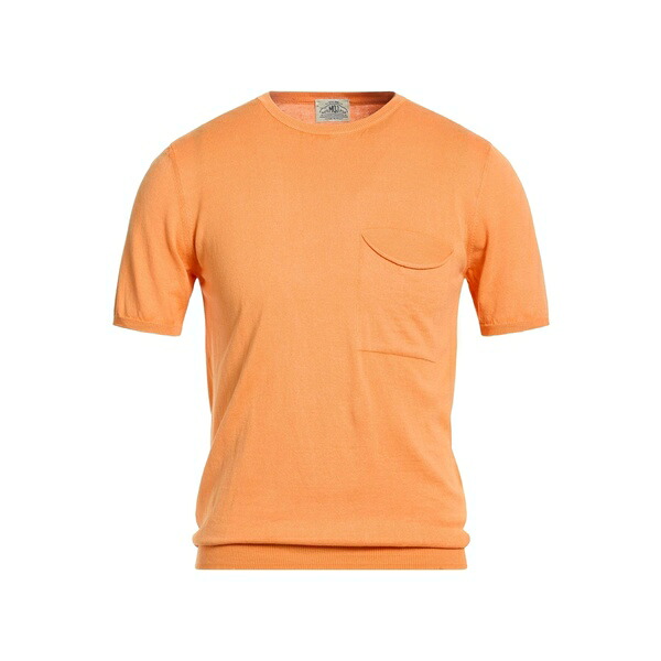 【送料無料】 エムキュージェイ メンズ ニット&セーター アウター Sweaters Orange