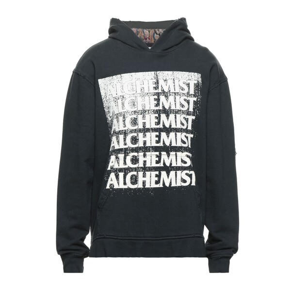 【送料無料】 アルケミスト メンズ パーカー・スウェットシャツ アウター Sweatshirts Black