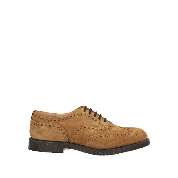 【貨物輸送無料】 教会堂 メンズ 御召しものシューズ シューズ Lace-up shoes Beige