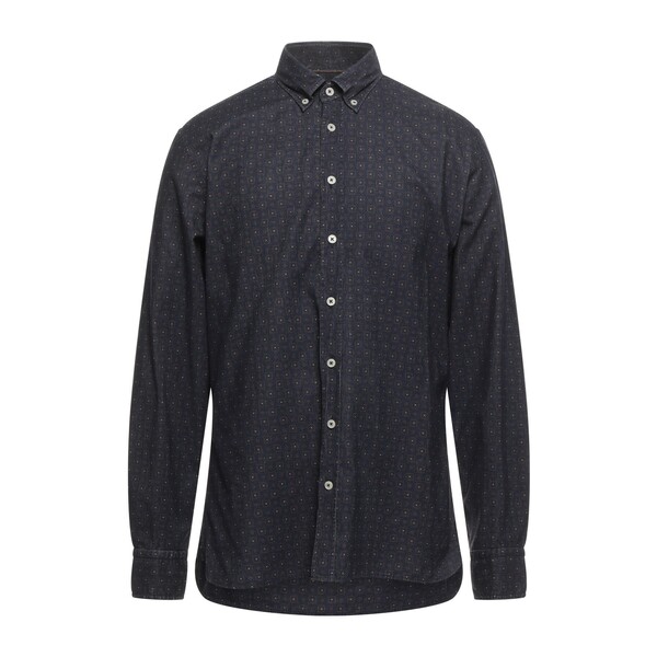 【送料無料】 ハケット メンズ シャツ トップス Shirts Blue|asty