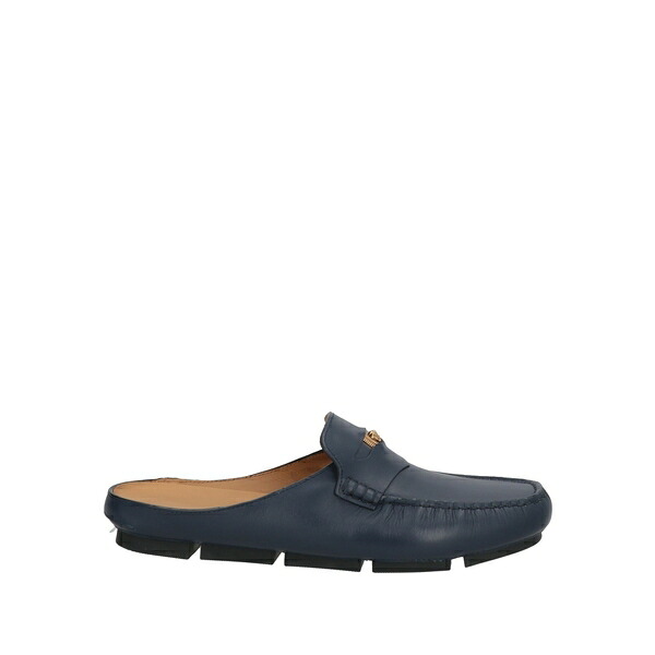 【貨物輸送無料】 ヴェルサーチ メンズ サンダル シューズ Mules \u0026 Clogs Blue