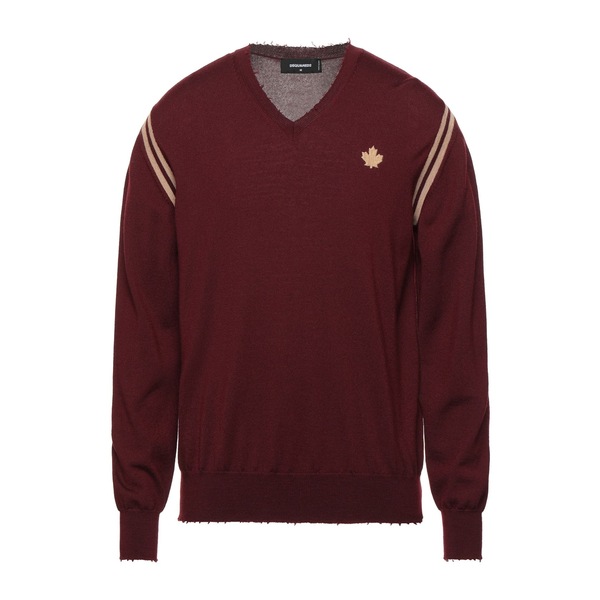 【送料無料】 ディースクエアード メンズ ニット\u0026セーター アウター Sweaters Red