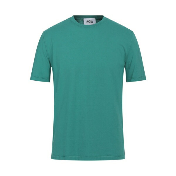 【送料無料】 アルファス テューディオ メンズ Tシャツ トップス T-shirts Green