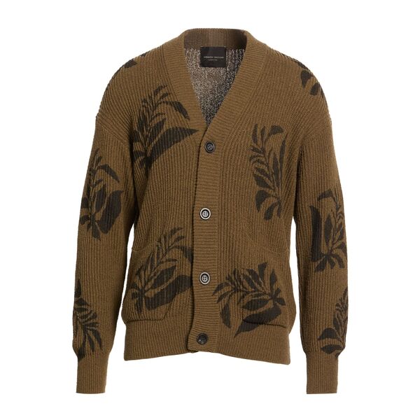 【貨物輸送無料】 ロベルトコリーナ メンズ ジレー アウター Cardigans Green