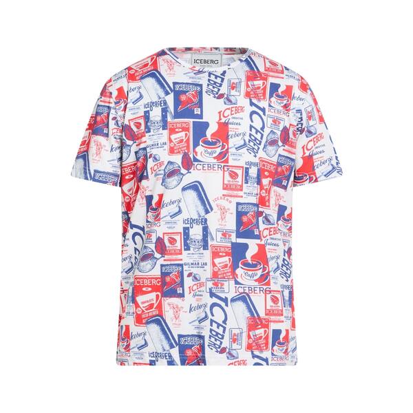 【送料無料】 アイスバーグ メンズ Tシャツ トップス T-shirts Grey