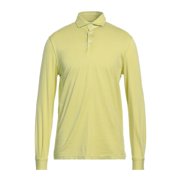 【送料無料】 フェデーリ メンズ Tシャツ トップス Polo shirts Yellow