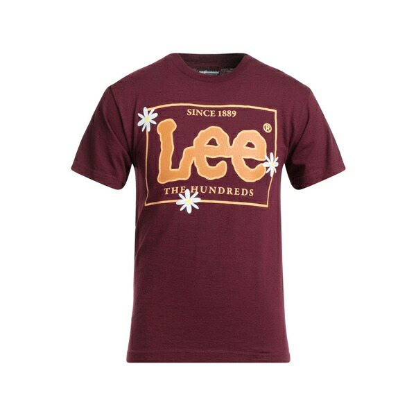 【送料無料】 リー メンズ Tシャツ トップス T-shirts Red