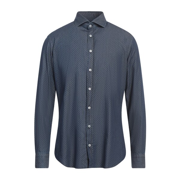 【送料無料】 バストンチーノー メンズ シャツ トップス Denim shirts Blue