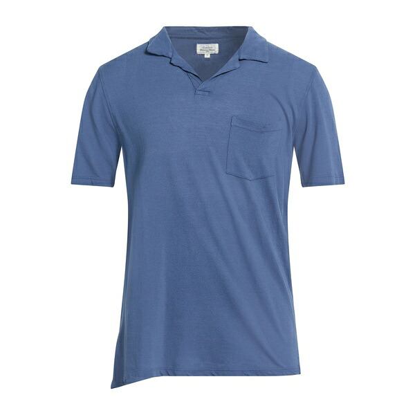 【送料無料】 ハートフォード メンズ Tシャツ トップス Polo shirts Blue