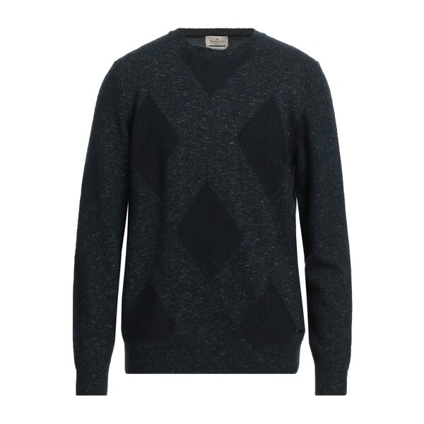 【貨物輸送無料】 ブルックス活動の領域 メンズ 編み物\u0026プルオーバー アウター Sweaters Blue