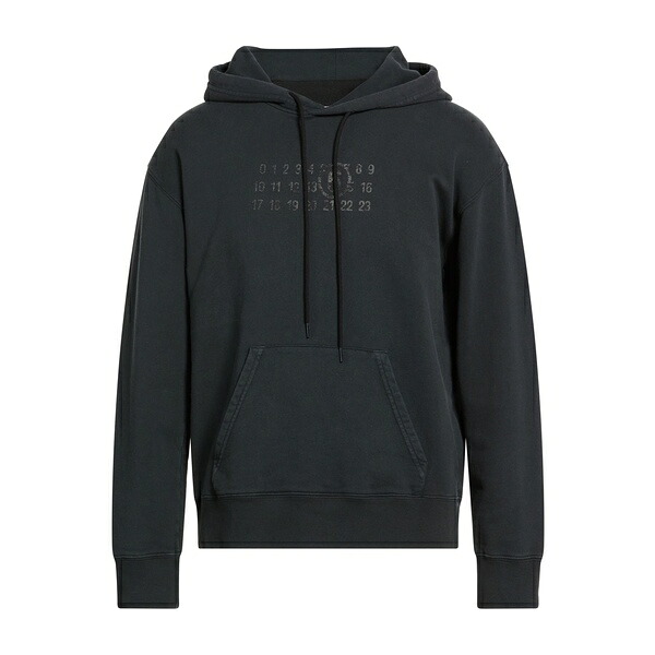 【送料無料】 マルタンマルジェラ メンズ パーカー・スウェットシャツ アウター Sweatshirts Black｜asty