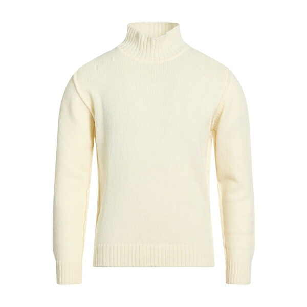 【貨物輸送無料】 呼びりん材木 メンズ 編み物\u0026プルオーバー アウター Turtlenecks White