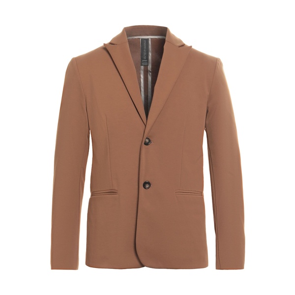 【送料無料】 エイチエスアイオー メンズ ジャケット＆ブルゾン アウター Blazers Brown