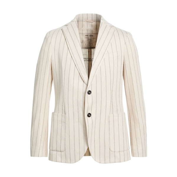 【送料無料】 チルコロ1901 メンズ ジャケット＆ブルゾン アウター Blazers White