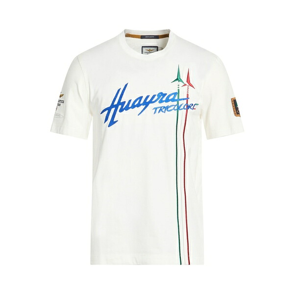 【送料無料】 アエロナウティカ ミリターレ メンズ Tシャツ トップス T-shirts White