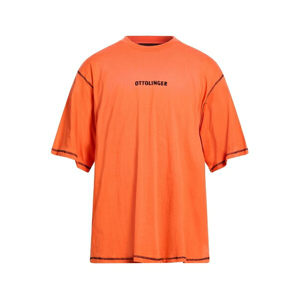 【送料無料】 オットリンガー メンズ Tシャツ トップス T-shirts Orange|asty