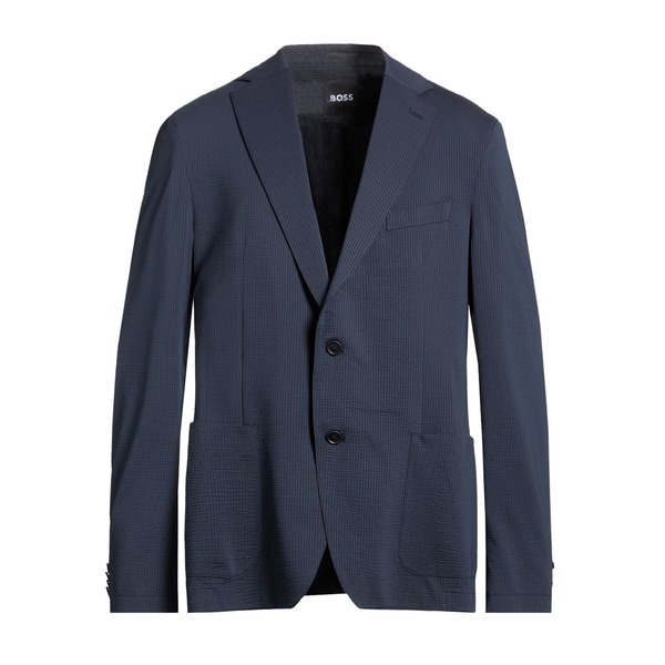 【送料無料】 ボス メンズ ジャケット＆ブルゾン アウター Blazers Blue