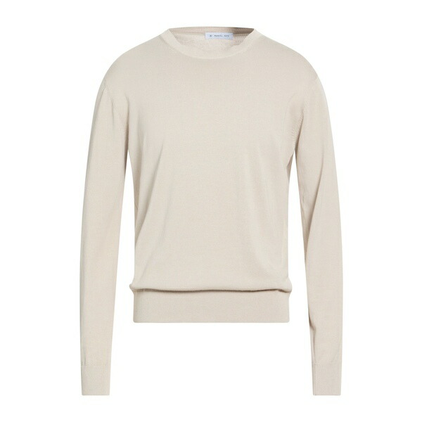 【貨物輸送無料】 マニュエル リッツ メンズ 編み物\u0026スウェーター アウター Sweaters Beige