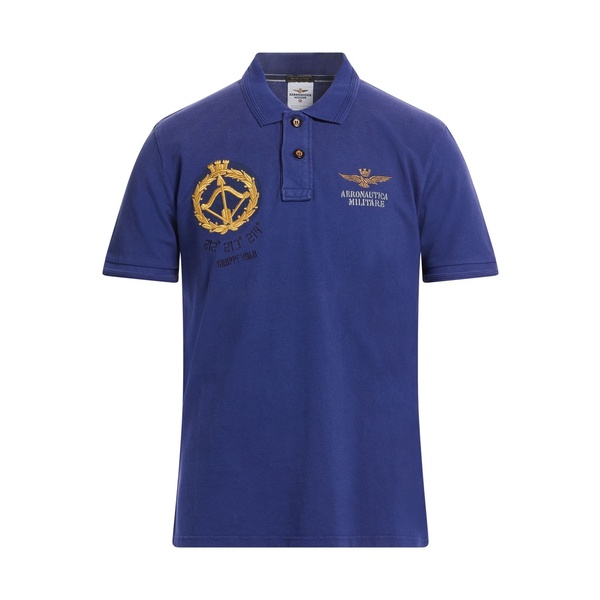 【送料無料】 アエロナウティカ ミリターレ メンズ Tシャツ トップス Polo shirts Blue 22,260円