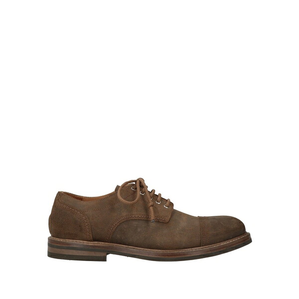 【送料無料】 ジーオーバーニー・コンティー メンズ ドレスシューズ シューズ Lace-up shoes Brown