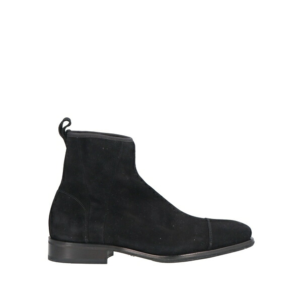 【貨物輸送無料】 サントーニ メンズ ブーツ シューズ Ankle boots Black