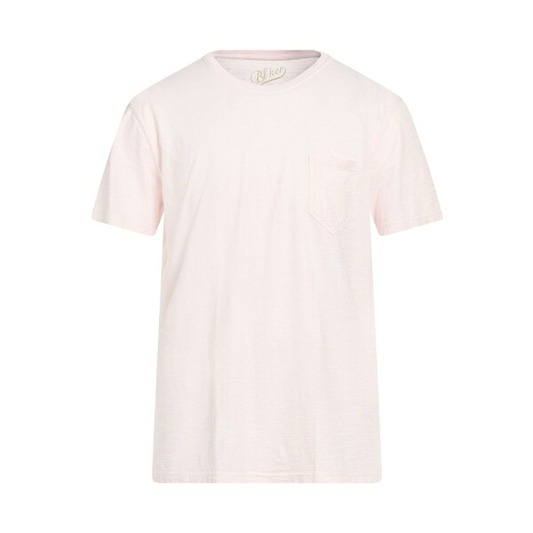 【送料無料】 ブリカー メンズ Tシャツ トップス T-shirts Pink｜asty 13,121円