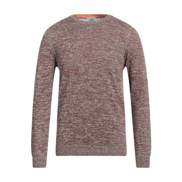 【送料無料】 エムキュージェイ メンズ ニット&セーター アウター Sweaters Brown|asty