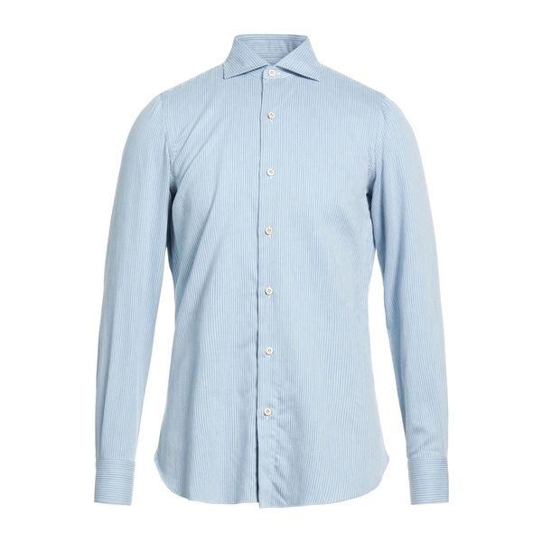 【送料無料】 フィナモレ 1925 メンズ シャツ トップス Shirts Azure