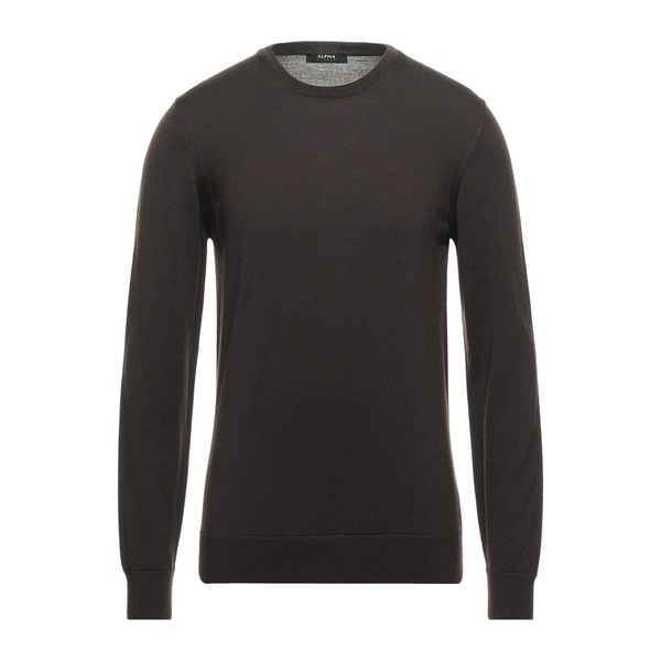 【送料無料】 アルファス テューディオ メンズ ニット&セーター アウター Sweaters Brown
