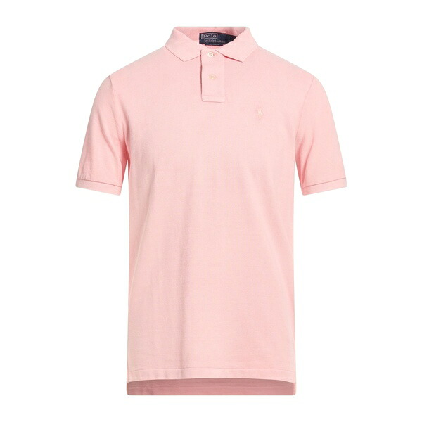 【送料無料】 ラルフローレン メンズ Tシャツ トップス Polo shirts Pink