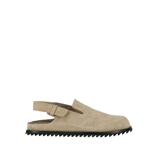 【貨物輸送無料】 オフィシンクリエイティブ メンズ サンダル シューズ Mules \u0026 Clogs Beige