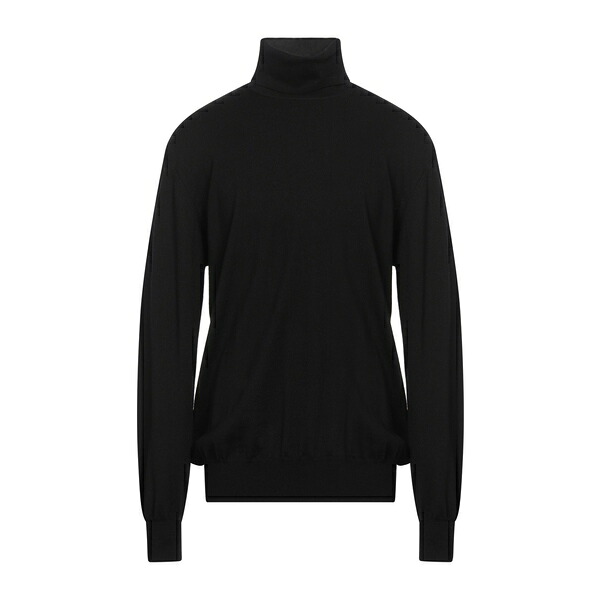 【送料無料】 アルファス テューディオ メンズ ニット&セーター アウター Turtlenecks Black|asty