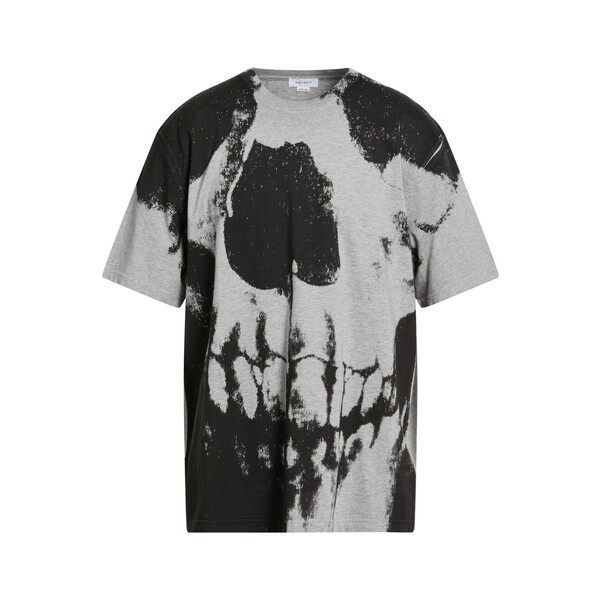 【送料無料】 マックイーン メンズ Tシャツ トップス T-shirts Grey